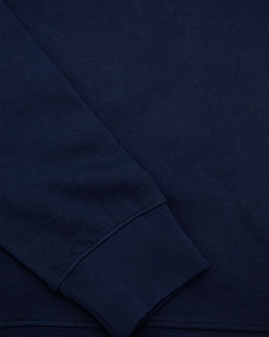 Casualwear Double Two | Midnight Blue Premium Organic Sweatshirt