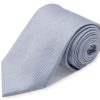 Accessories Double Two | Sky Blue Silk Patterned Tie