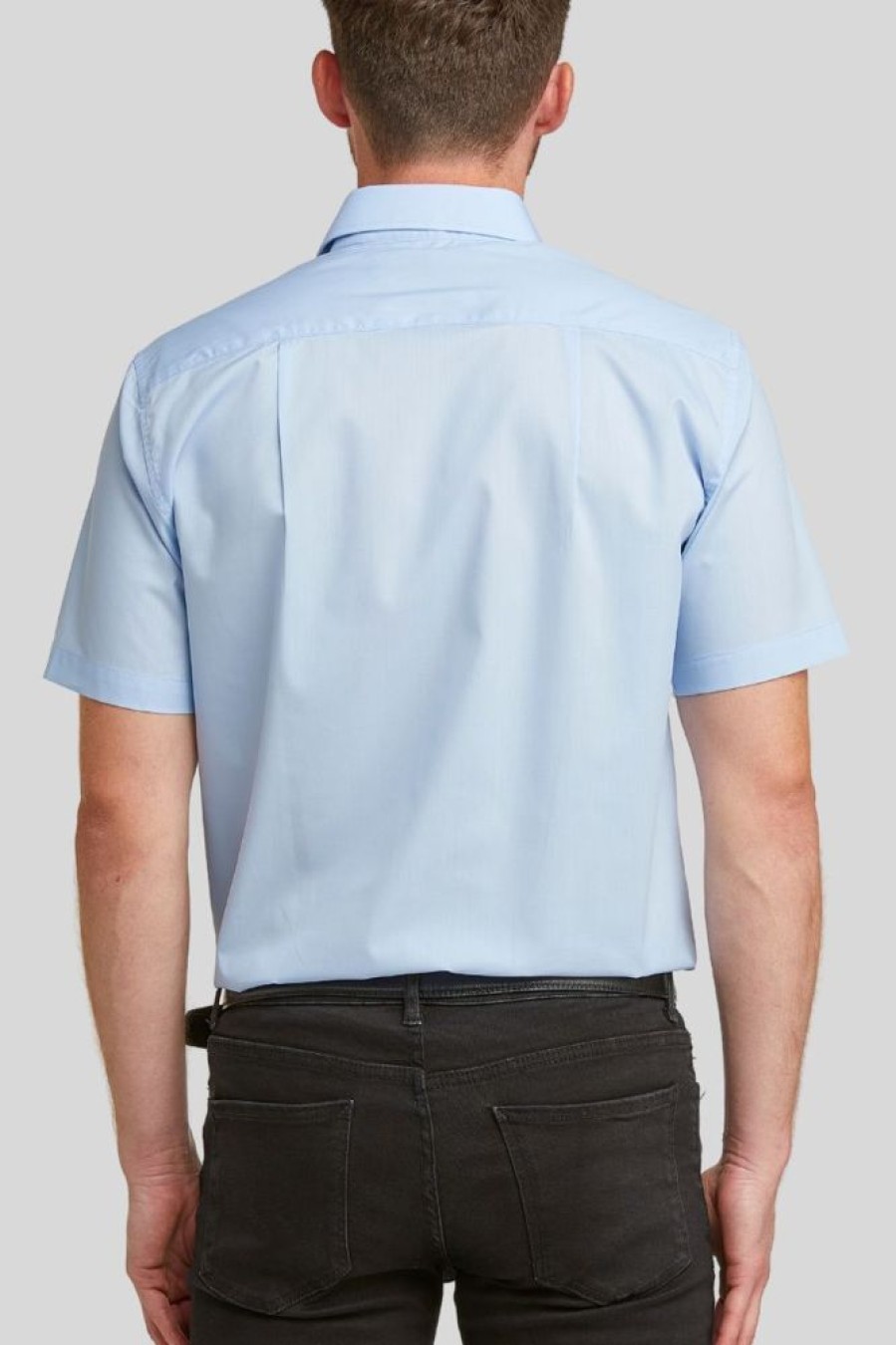 Shirts Double Two | Glacier Classic Easy Care Short Sleeve Shirt