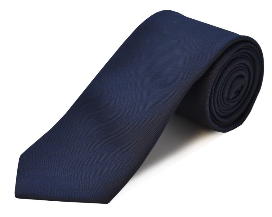 Accessories Double Two | Navy Extra Long Tie