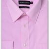 Shirts Double Two | Pink Classic Easy Care Long Sleeve Shirt