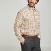 Countrywear Double Two | Gold Tattersall Check Warm Handle Shirt