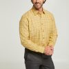 Countrywear Double Two | Mustard Tattersall Check Warm Handle Shirt