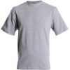 Casualwear Double Two | Plain Grey Ribbed Neck T-Shirt